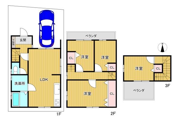 守口市南寺方東通４丁目の中古一戸建て