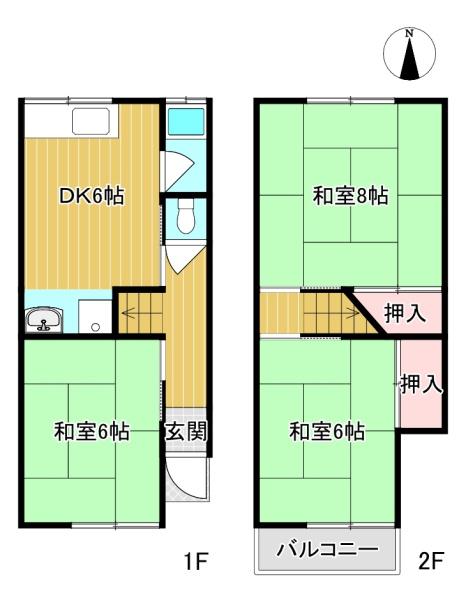 門真市朝日町　中古テラス