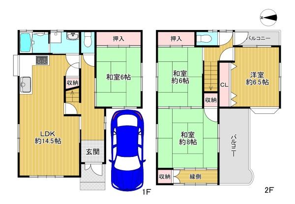 門真市島頭2丁目　中古戸建