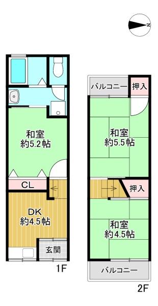 門真市三ツ島6丁目　中古テラス