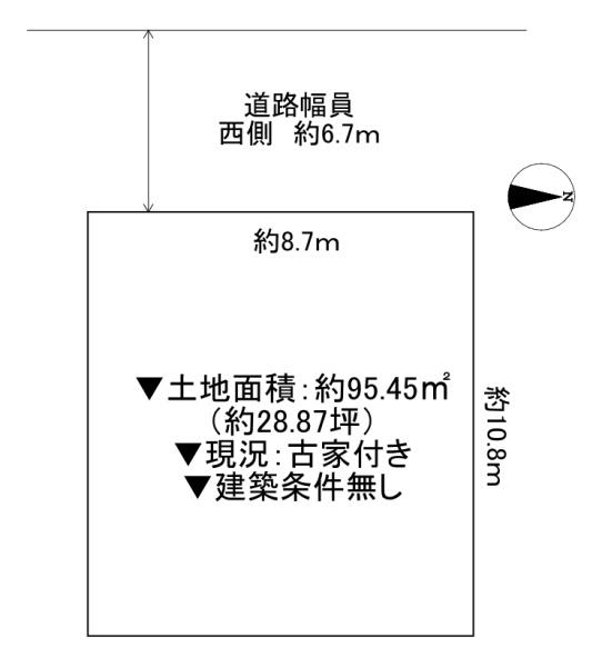 門真市三ツ島６丁目の土地
