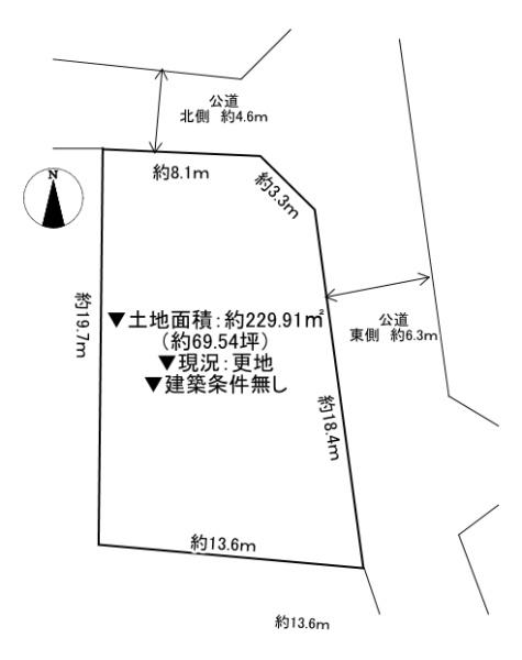 門真市千石東町　土地