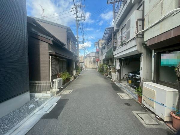 門真市舟田町 新築戸建(前面道路含む現地写真)
