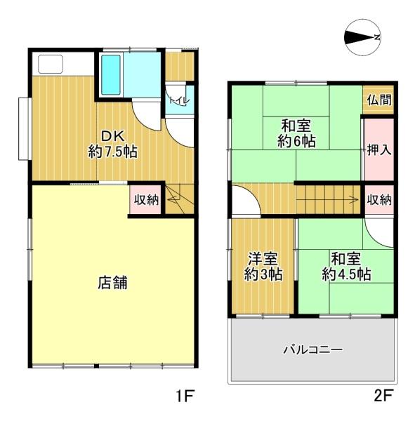 寝屋川市木屋元町　店舗付き戸建