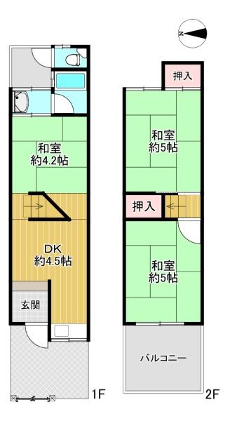 門真市向島町　中古テラスハウス