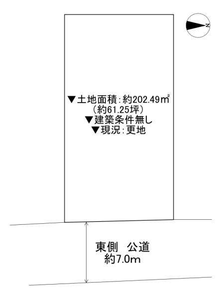 門真市四宮５丁目の土地