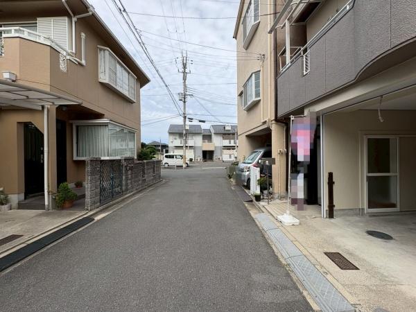 門真市江端町の中古一戸建て(前面道路含む現地写真)