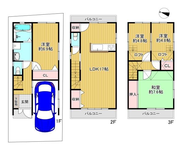 守口市梶町4丁目 中古戸建