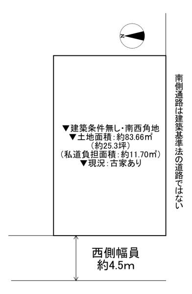 守口市藤田町２丁目の土地