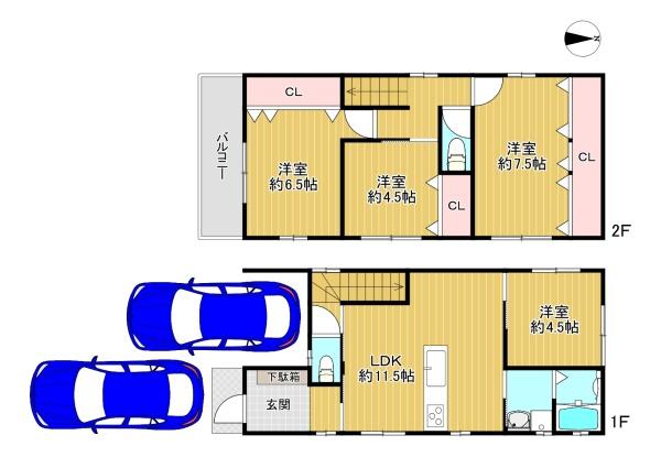 守口市藤田町２丁目の土地