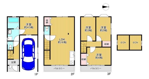 寝屋川市池田西町　中古戸建
