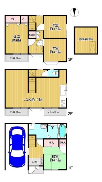 守口市佐太中町5丁目　中古戸建