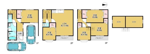 守口市高瀬町1丁目　中古戸建