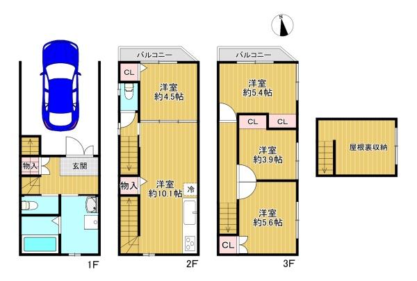 門真市本町　中古戸建