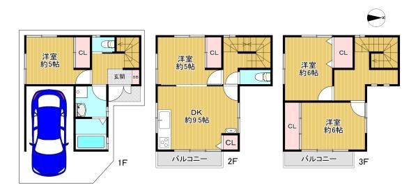 守口市大庭町1丁目　中古戸建
