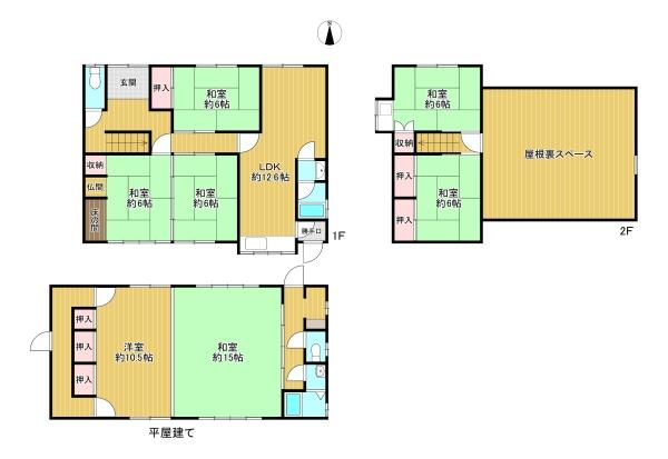 寝屋川市堀溝1丁目　中古戸建
