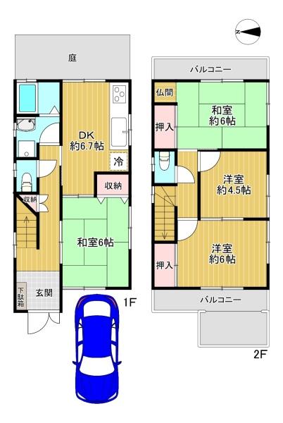 摂津市新在家1丁目　中古戸建