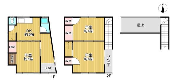 門真市城垣町の中古一戸建て