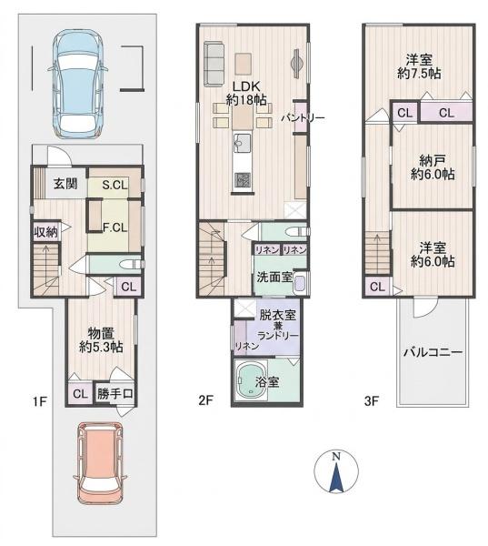 守口市寺方元町1丁目　新築戸建
