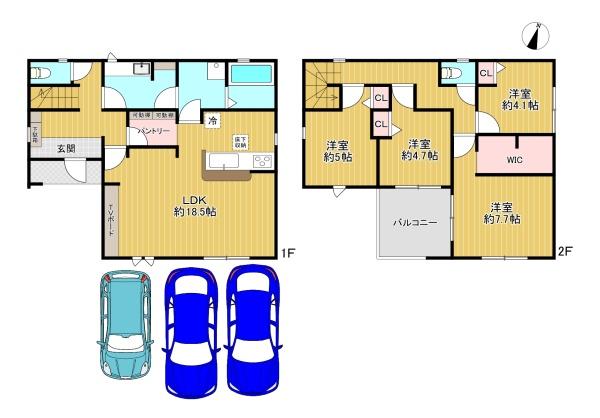 寝屋川市国松町　新築戸建