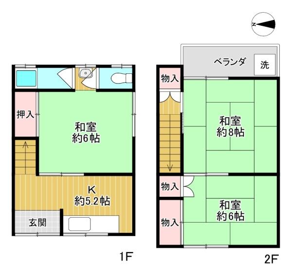 門真市上島町　中古テラスハウス