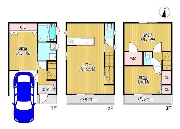門真市堂山町　新築戸建