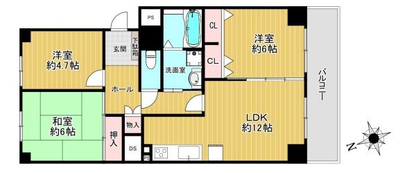 寝屋川東ファミリータウン西2番館