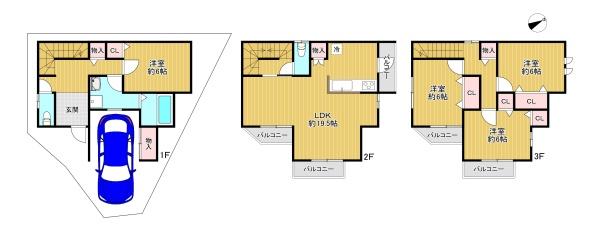 門真市常称寺町　中古戸建
