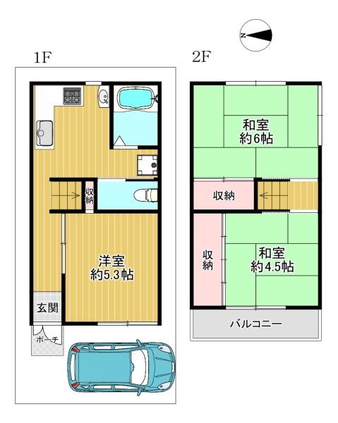 平野区長吉六反3丁目　中古戸建