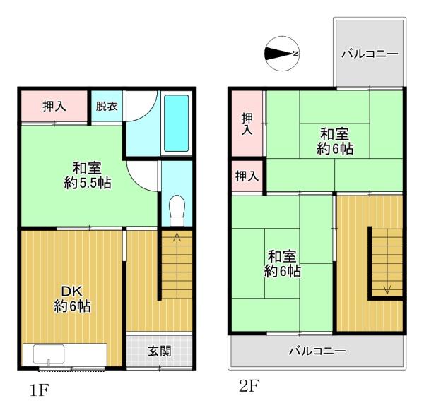 東住吉区住道矢田9丁目　中古テラスハウス