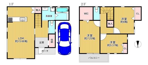 生野区舍利寺1丁目　新築戸建