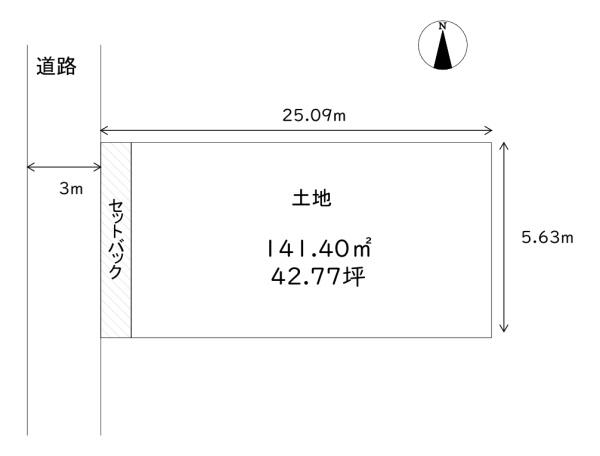 生野区巽北1丁目　土地