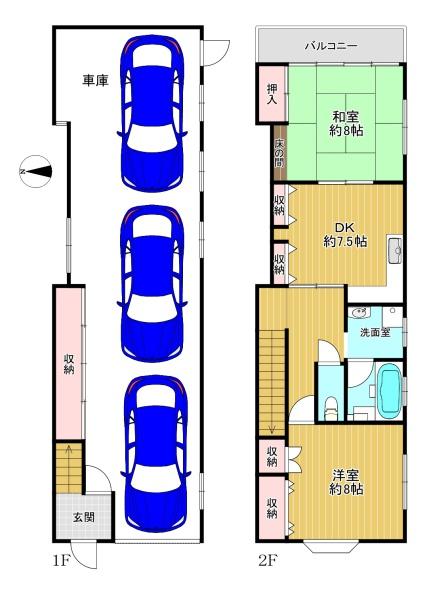 生野区新今里6丁目　中古戸建