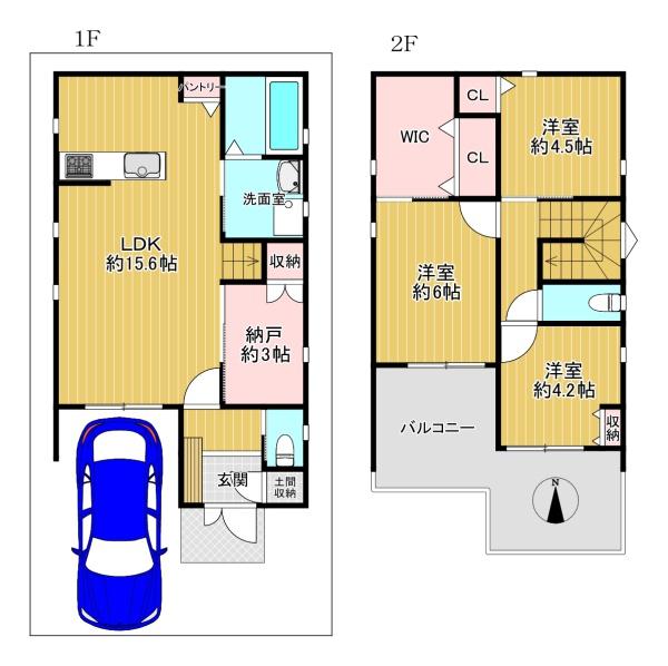 生野区中川東1丁目　中古戸建