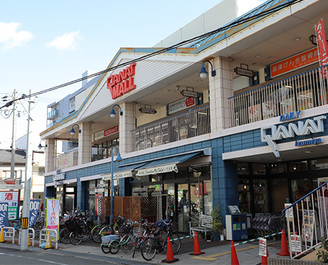 大阪市東住吉区北田辺4丁目の中古一戸建て(デイリーカナートイズミヤ桑津店)
