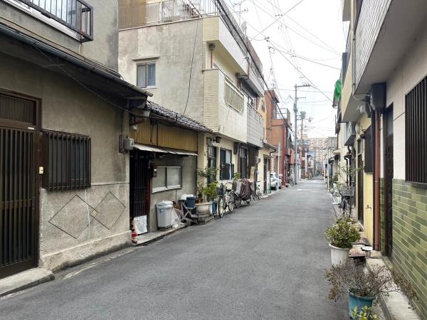 生野区桃谷4丁目　古家付き土地