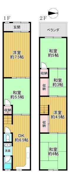生野区勝山北3丁目　中古戸建