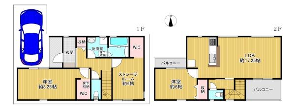 平野区加美鞍作3丁目　新築　1号棟