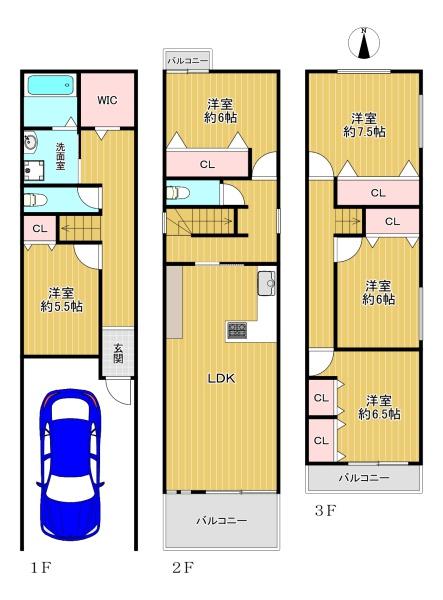平野区平野東1丁目　中古戸建