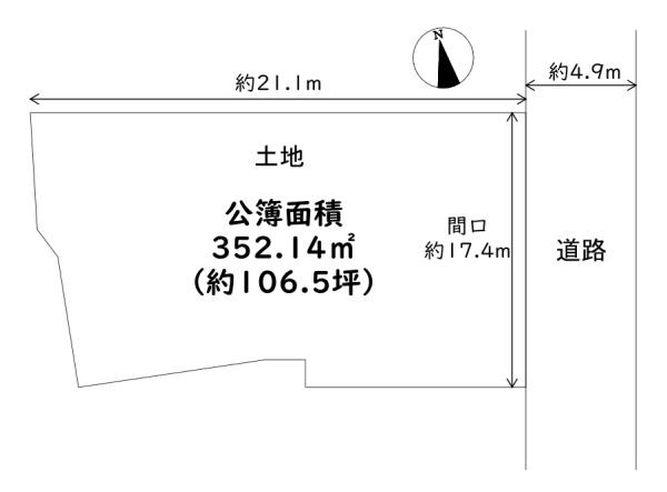 生野区鶴橋3丁目　土地