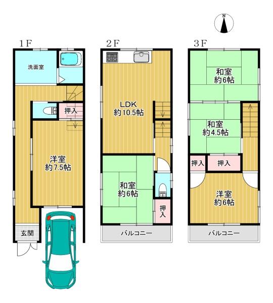 生野区新今里6丁目　中古戸建