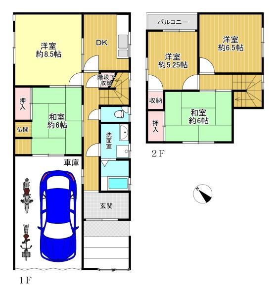 羽曳野市はびきの6丁目　中古戸建