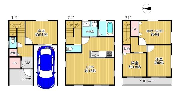 平野区平野本町4丁目　戸建