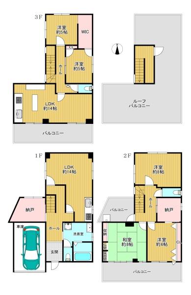 東住吉区西今川2丁目　中古戸建
