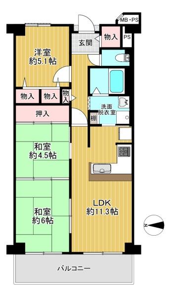 ユニハイム平野北