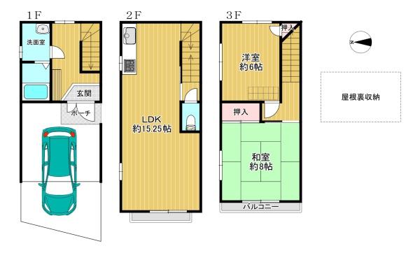 東住吉区駒川3丁目　中古戸建