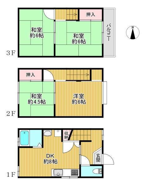平野区平野東1丁目　中古戸建