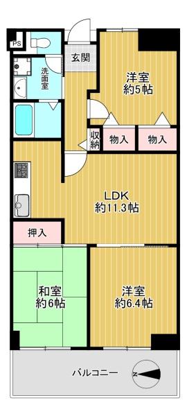ユニハイム平野北