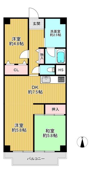 洋伸平野ハイツ
