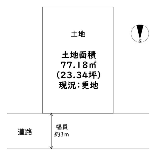 豊中市上野東１丁目の土地